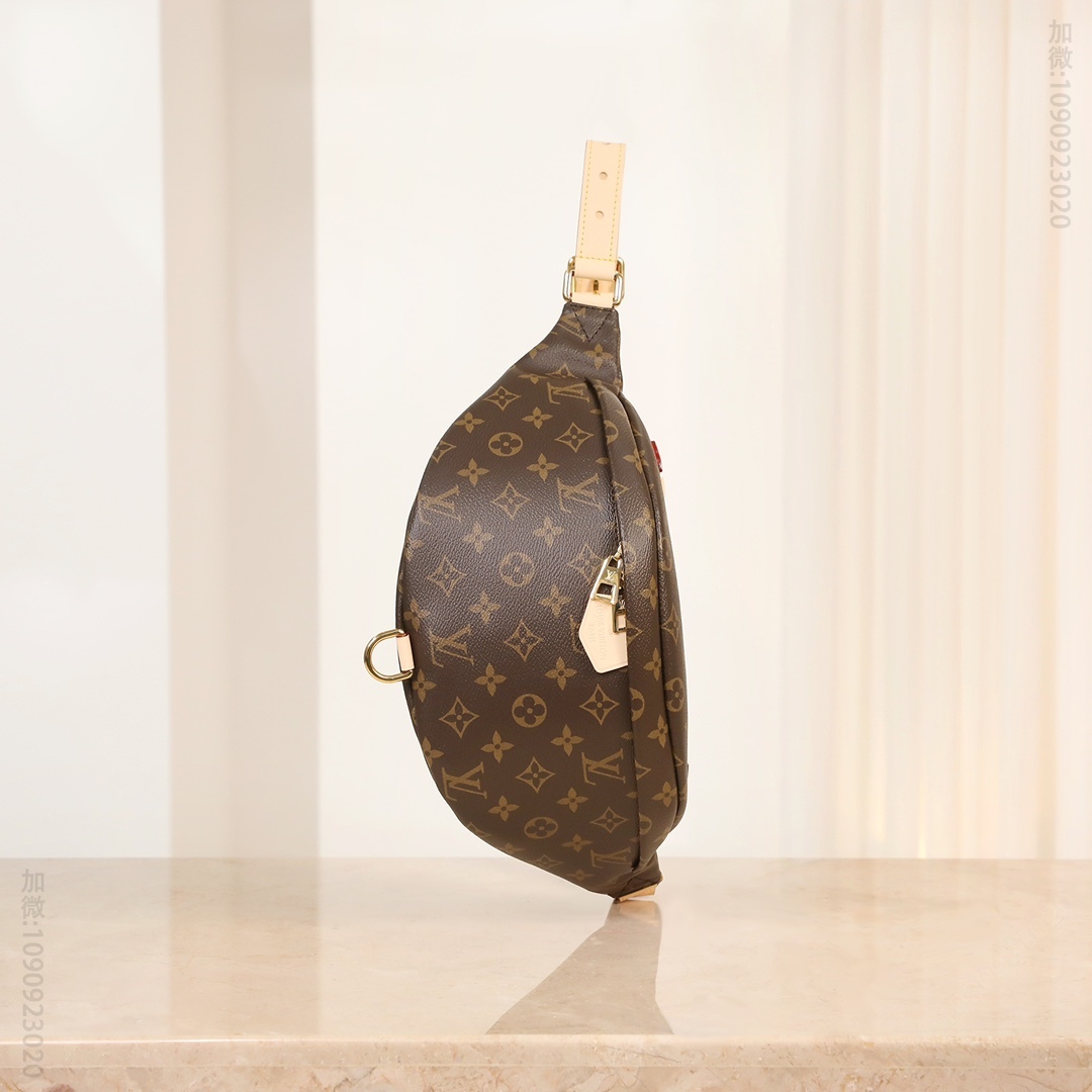 Lv老花腰包 M43644 Bumbag 爆款路易威登老花腰包 男女款胸包 M43644