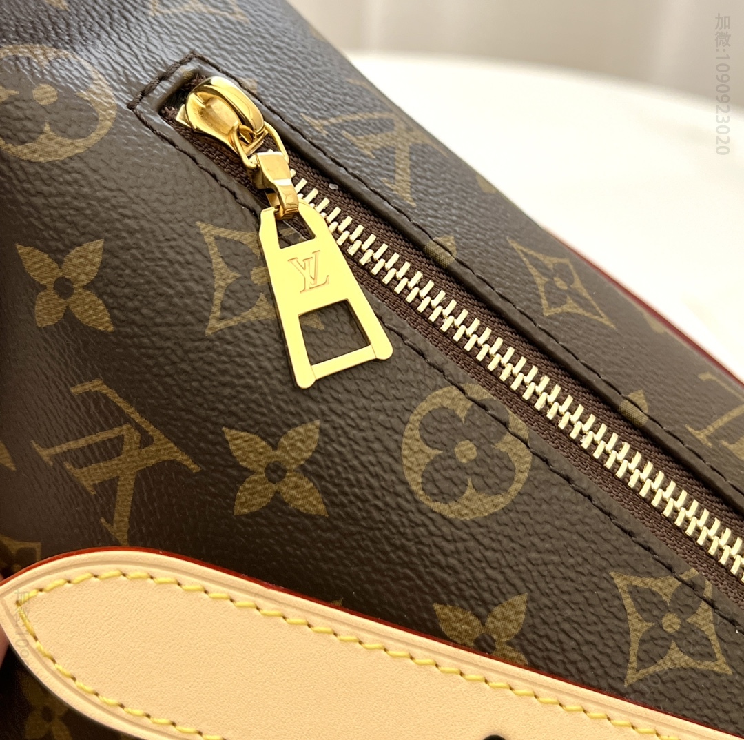 Lv老花腰包 M43644 Bumbag 爆款路易威登老花腰包 男女款胸包 M43644