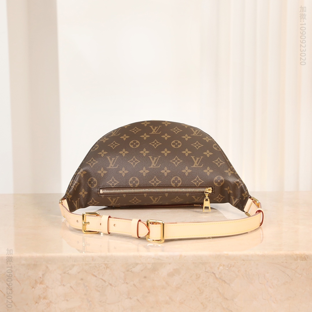 Lv老花腰包 M43644 Bumbag 爆款路易威登老花腰包 男女款胸包 M43644