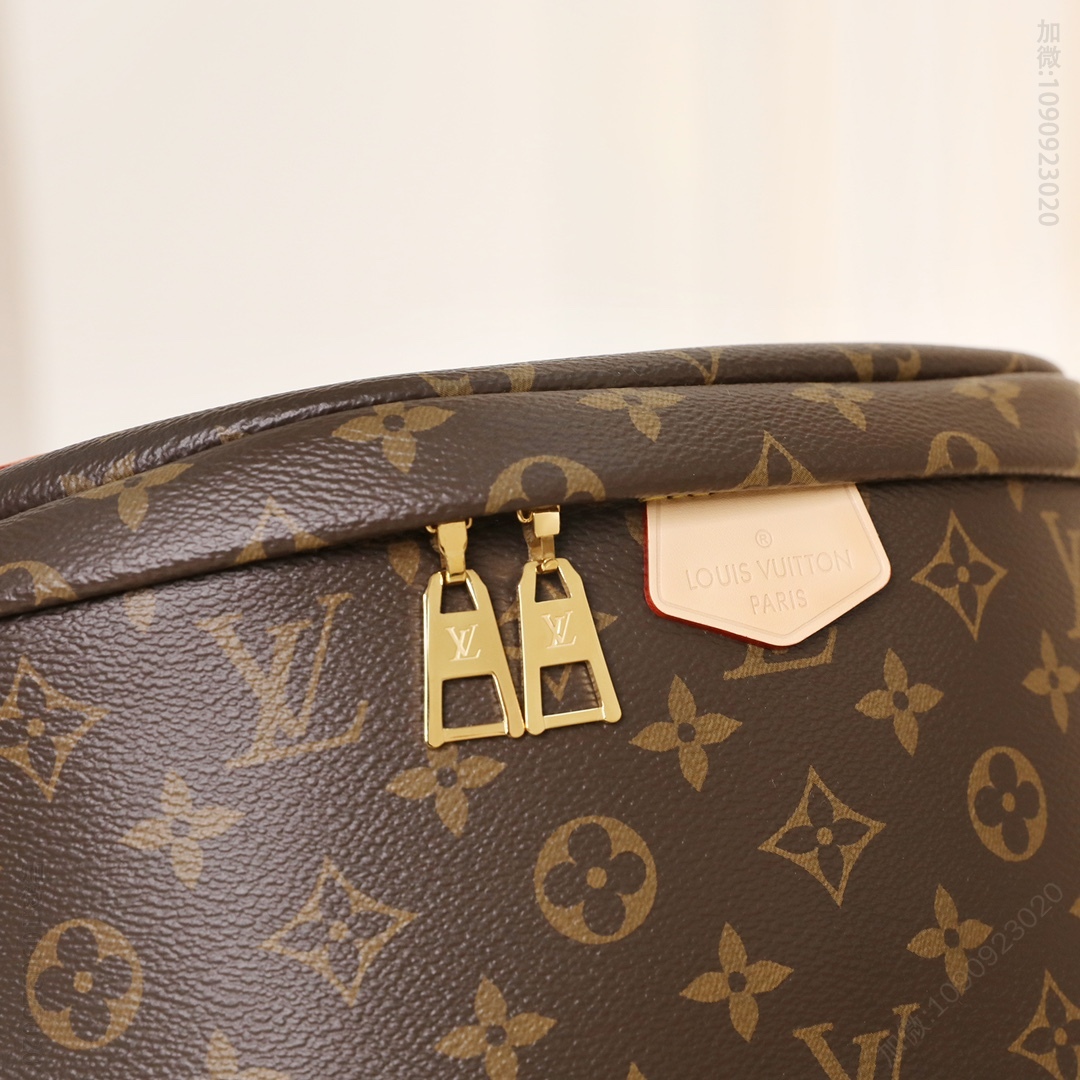 Lv老花腰包 M43644 Bumbag 爆款路易威登老花腰包 男女款胸包 M43644