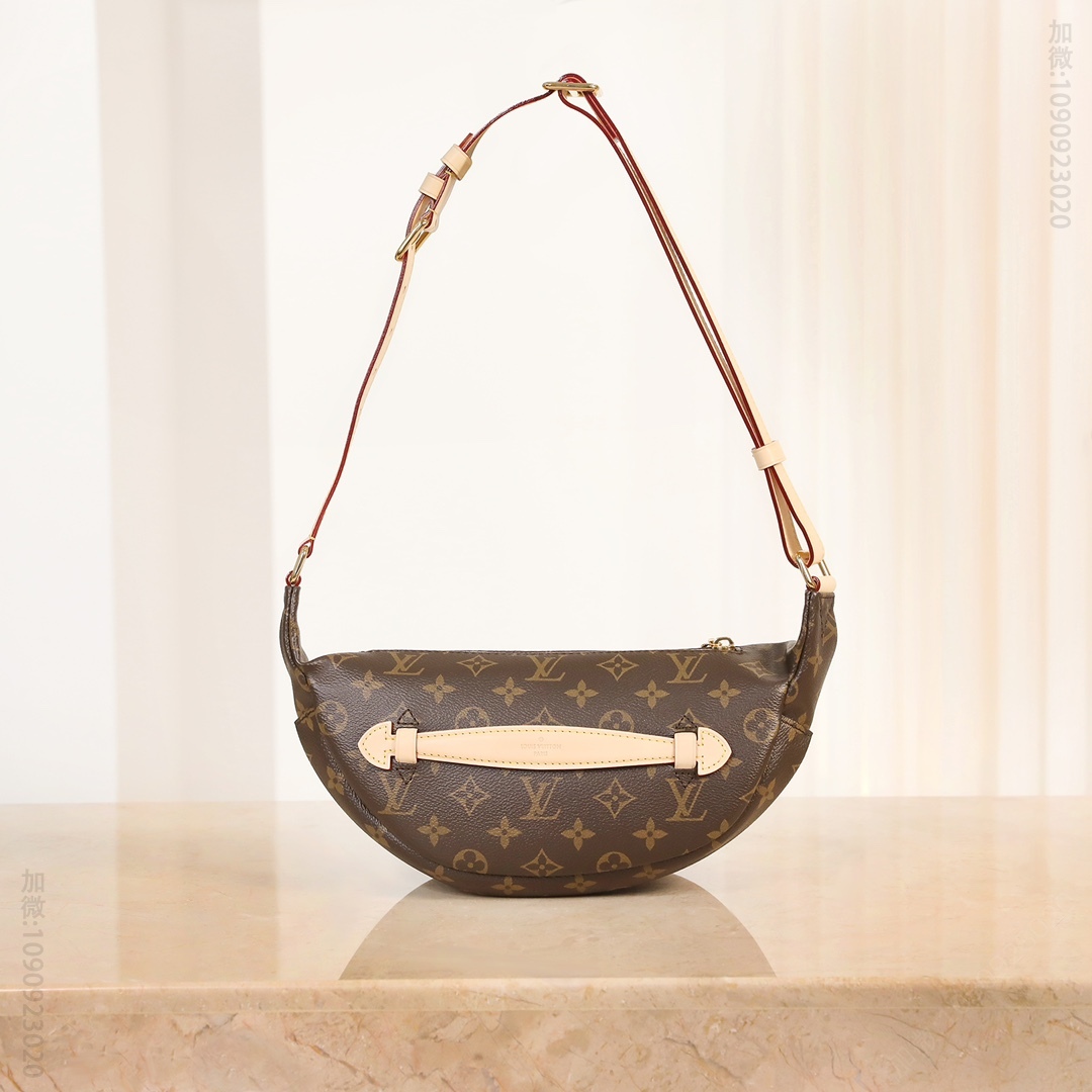 Lv老花腰包 M43644 Bumbag 爆款路易威登老花腰包 男女款胸包 M43644