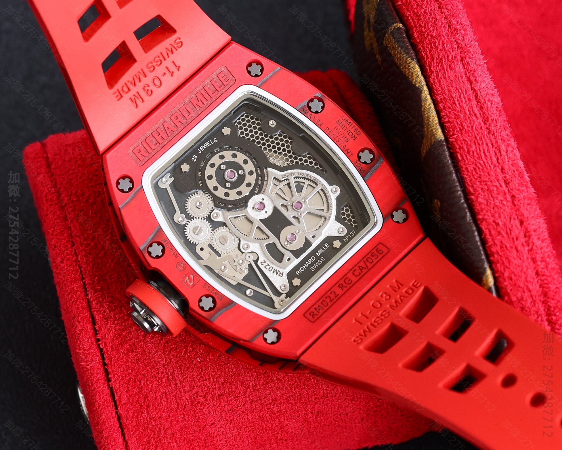 复刻理查德米勒手表 Richard Mille RM022 框架结构设计完美打造腕表 