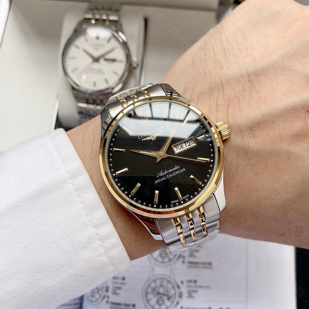 高仿浪琴手表-Longines 男士腕表 全自动机械机芯 