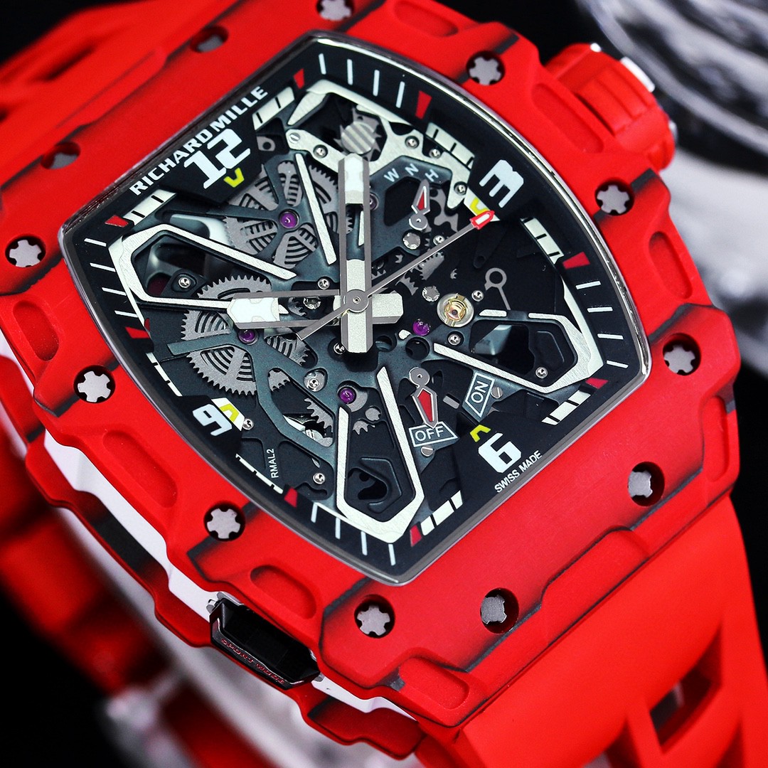 高仿理查德米勒手表【 RICHARD MILLE 】理查德米勒 RM35-03 NTPT黑白蓝全碳纤维系列 