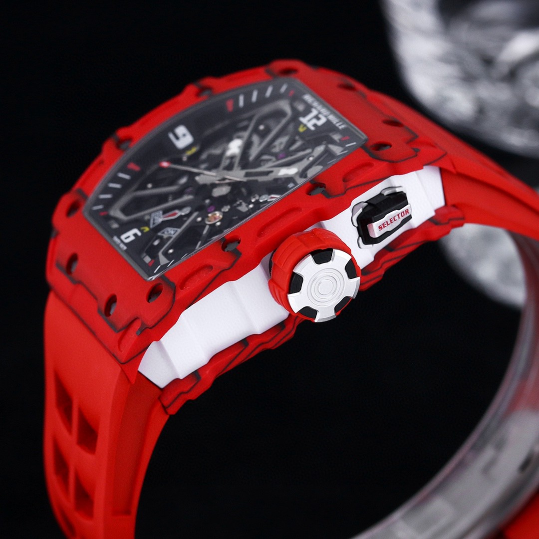 高仿理查德米勒手表【 RICHARD MILLE 】理查德米勒 RM35-03 NTPT黑白蓝全碳纤维系列 