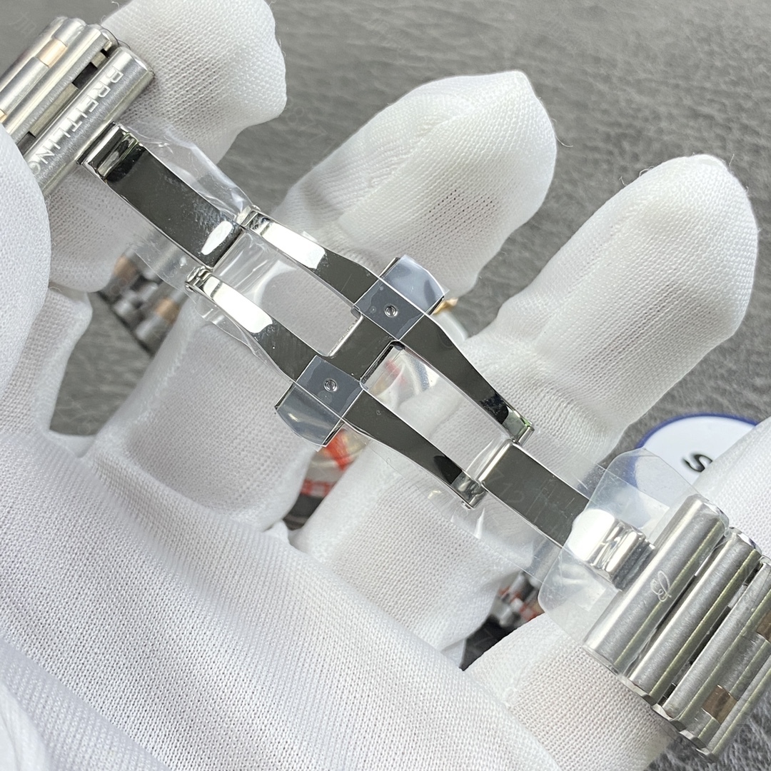 高仿百年灵手表 Chronomat 蝴蝶扣辊珠精钢表链w腕表 BLS出品 
