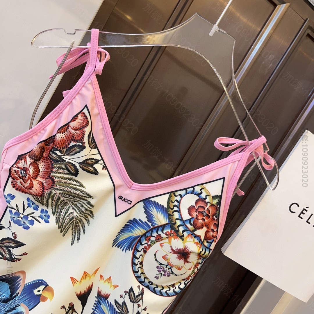 古驰连体泳衣 Gucci古奇新款连体泳衣 适合多种场景的古琦连体游泳衣 
