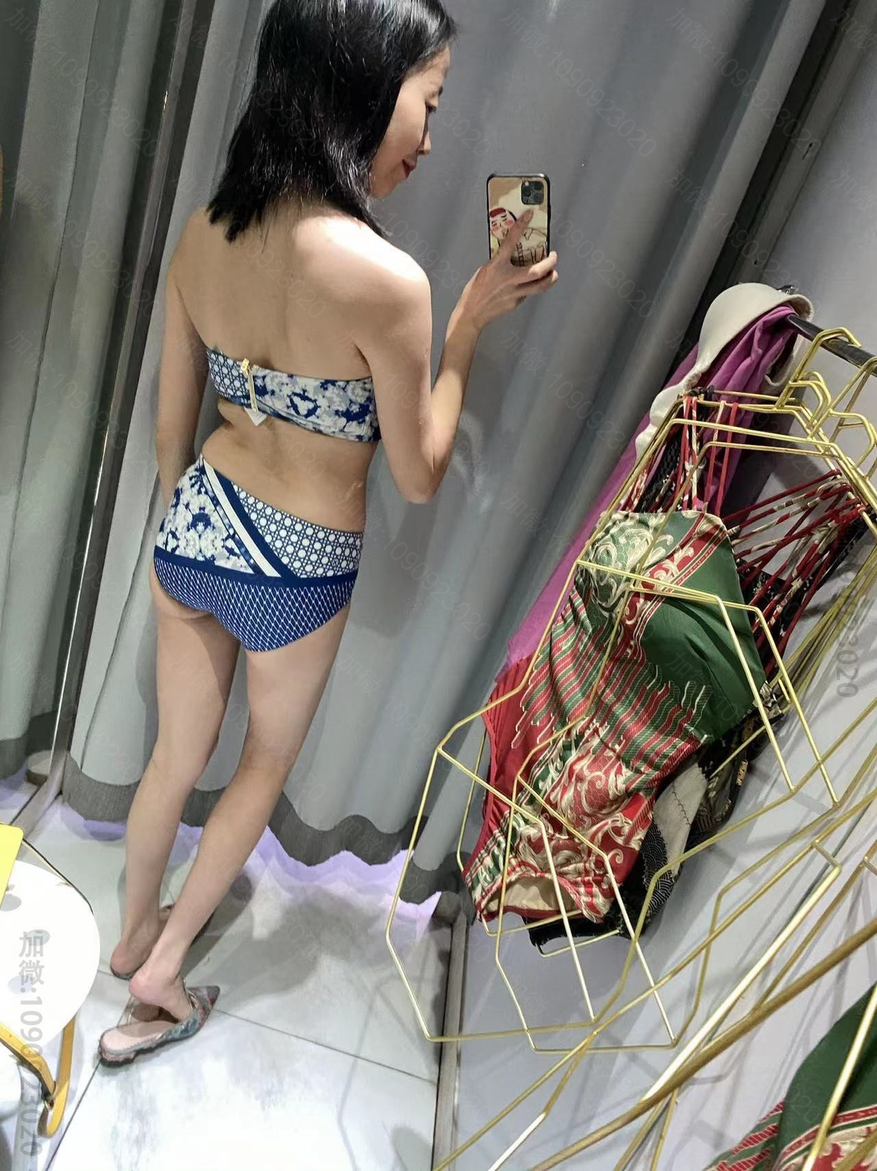 爱马仕泳衣 HERMES比基尼 实物超级好看，上身超级显白！ 