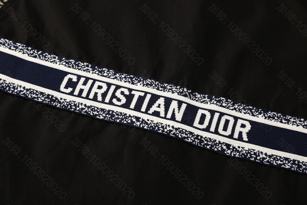 高仿迪奥衬衣 DIOR 迪奥23秋冬多工艺拼接老花长袖衬衫 