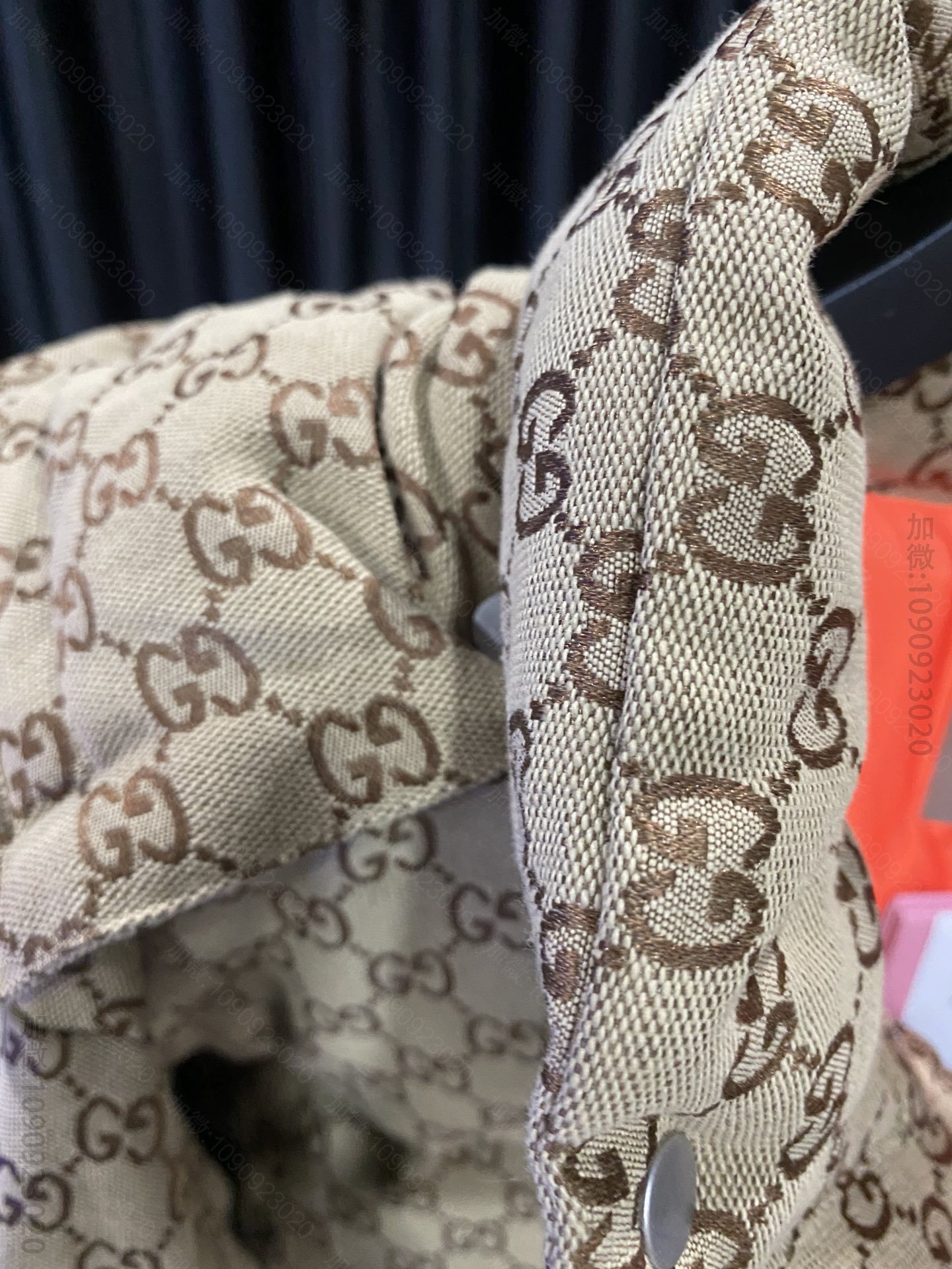 古驰男装羽绒服 Gucci 古驰GG帆布轰炸机夹克羽绒服 