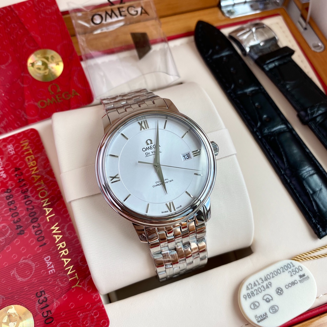 高仿欧米茄男表 欧米茄蝶飞系列腕表 最经典的绅士风范商务手表 
