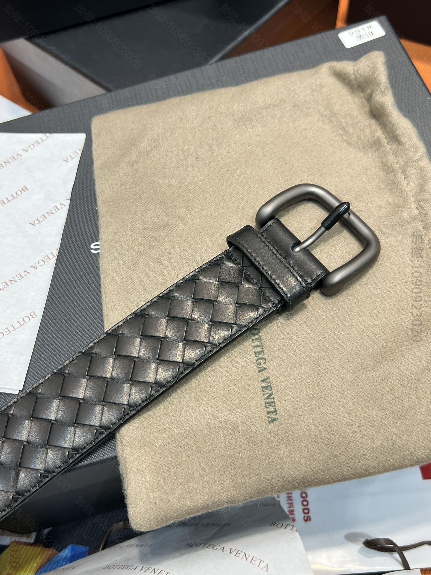 高仿BV皮带 Bottega Veneta BV编织腰带 BV男士皮带 