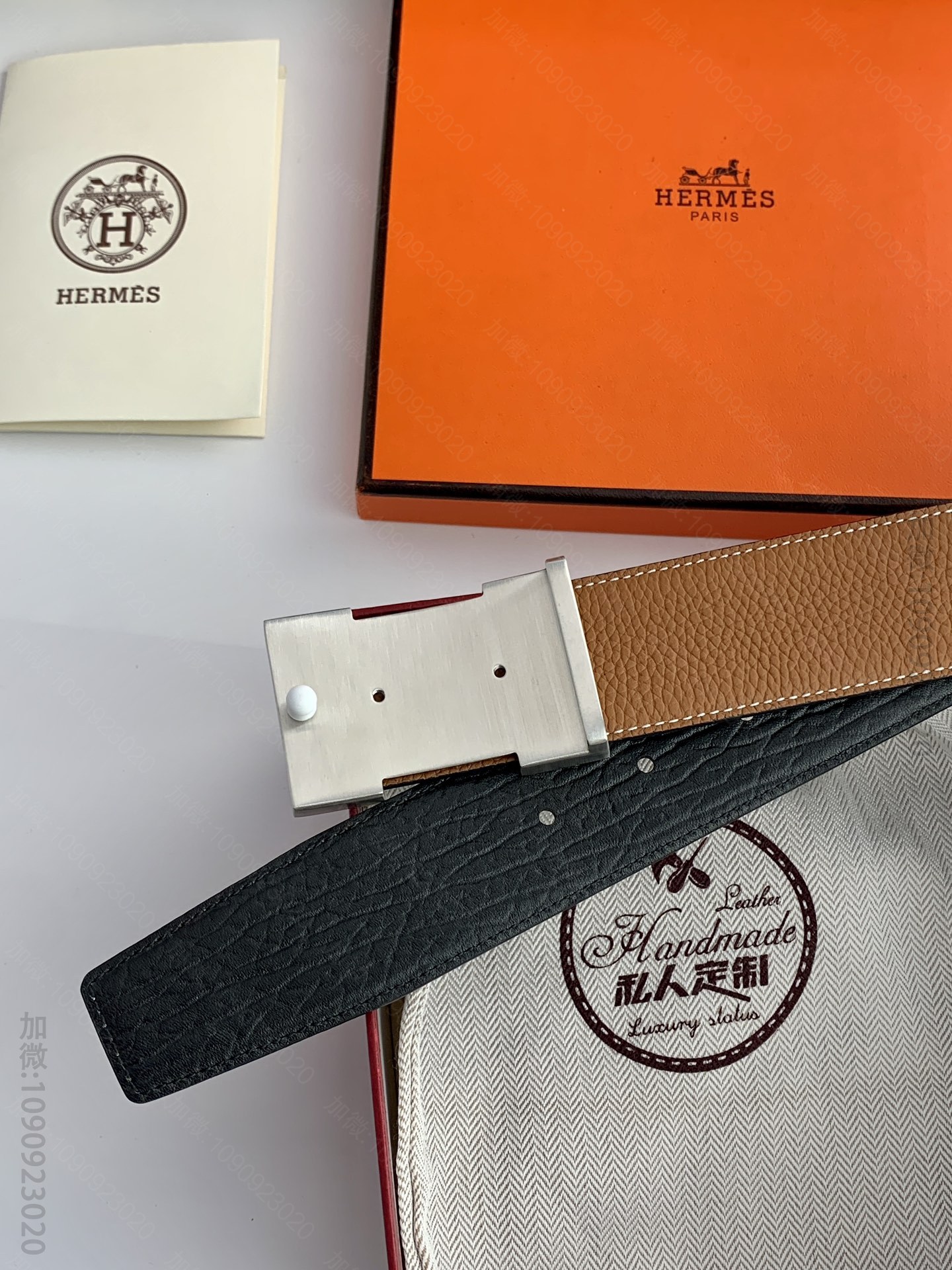 原单爱马仕皮带 Hermes 爱马仕原单大象纹黑色腰带 