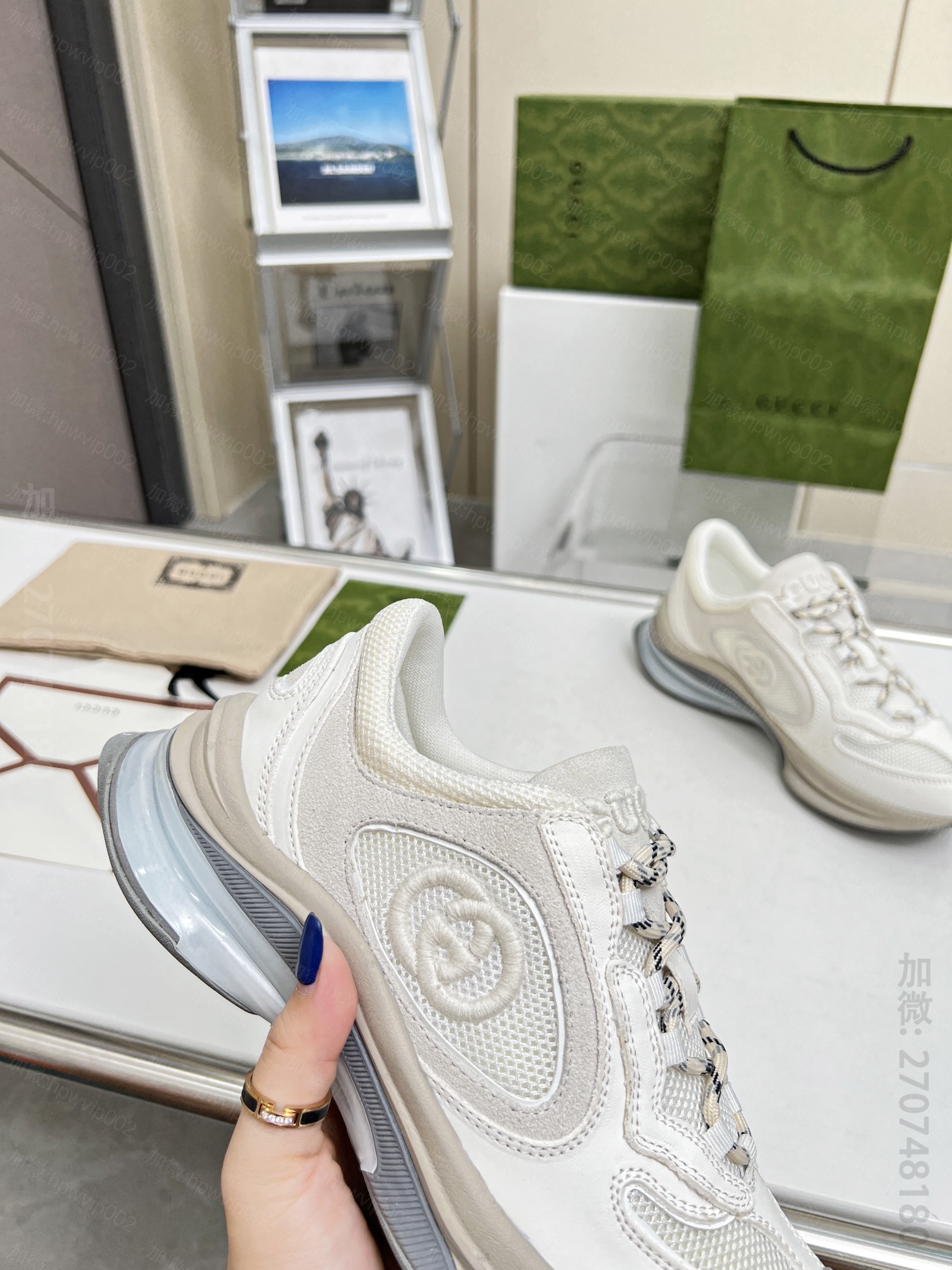 高仿古驰男鞋 Gucci 古驰G家最新爆款老爹鞋 古驰运动鞋 