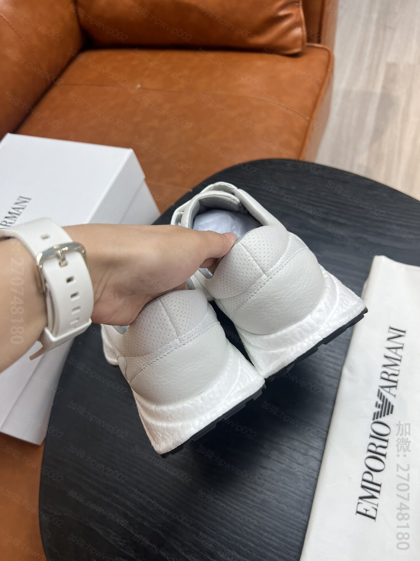 高仿阿玛尼男鞋 Armani 阿玛尼最新款男士休闲运动鞋 