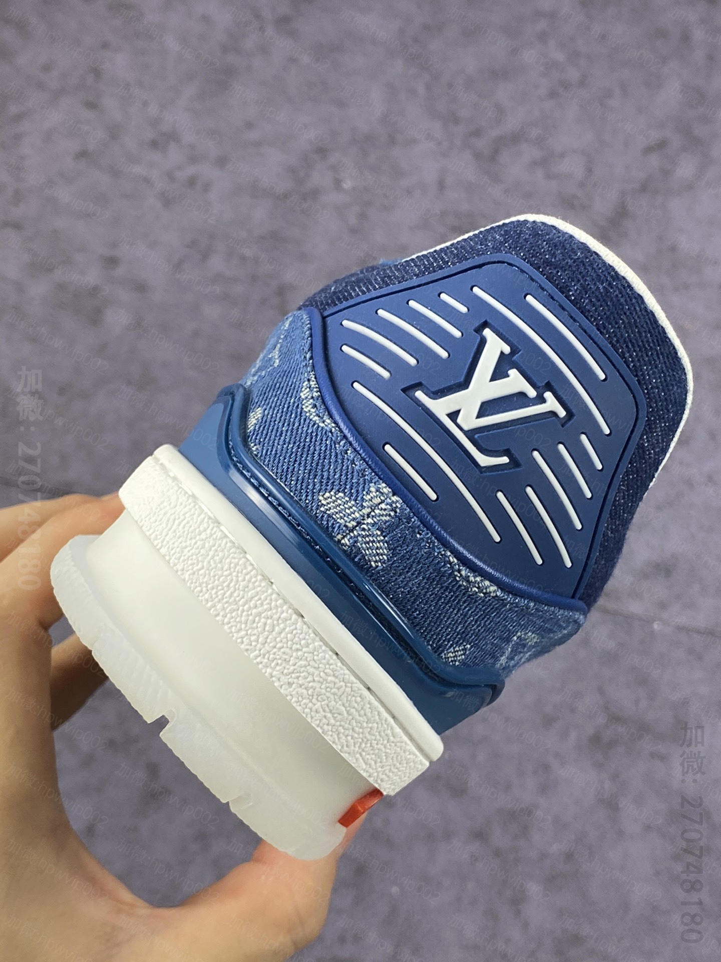 LV运动板鞋 路易威登Louis vuitton Trainer Sneaker Low休闲运动文化百搭篮球板鞋 