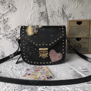 MCM新品速递Patricia斜挎包 高仿MCM包包 精仿MCM女包 原版MCM女包 A货MCM女包 原单MCM女包