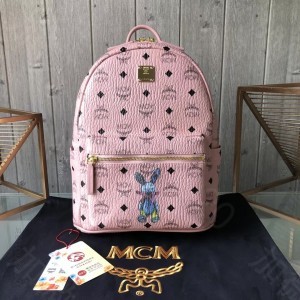 高端MCM小兔子与标志性的Viset 高仿MCM包包 精仿MCM女包 原版M...