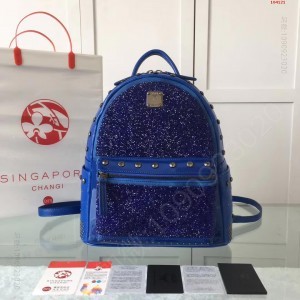 高端品质MCM经典造型可拆肩带设计双肩包 高仿MCM包包 精仿MCM女包 原版MCM女包 A货MCM女包 原单MCM女包
