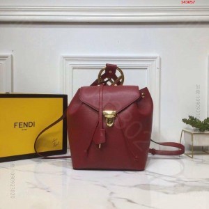 FD家新品BACKPACK女士双肩包 高仿芬迪包包 精仿芬迪女包 原版芬迪女...