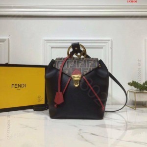 FD家新品BACKPACK女士双肩包 高仿芬迪包包 精仿芬迪女包 原版芬迪女...