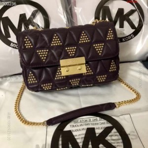MichaelKors原单小香款菱格刺 高仿MK包包 精仿MK女包 原版MK...