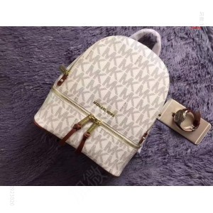 MK中号专用面料双肩背包火爆款专柜最新颜 高仿MK包包 精仿MK女包 原版MK女包 A货MK女包 原单MK女包
