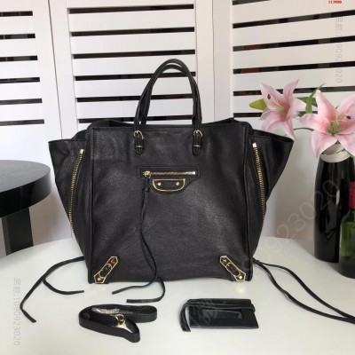 巴黎世家Balenciaga蝙蝠包/金边款 高仿巴黎世家包包 精仿巴黎世家女包 原版巴黎世家女包 A货巴黎世家女包 原单巴黎世家女包