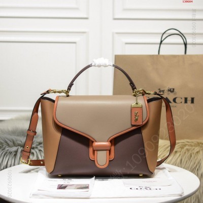 coach拼色COURIERCARRYAL 高仿蔻驰包包 精仿蔻驰女包 原版蔻驰女包 A货蔻驰女包 原单蔻驰女包