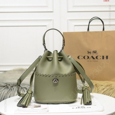 coach锁缝细节LORA水桶包1941 高仿蔻驰包包 精仿蔻驰女包 原版蔻驰女包 A货蔻驰女包 原单蔻驰女包