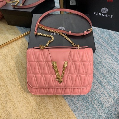 羊皮V家美杜莎新品Virtus单肩包 原版美杜莎女包
