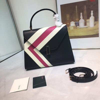 Valextra中号瓦莱克斯特拉意大利Superbags进口手掌纹原版牛皮包包 A货瓦莱克斯女包