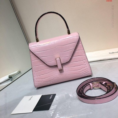粉色小号Valextra瓦莱意大利Superbags包包 A货瓦莱克斯女包
