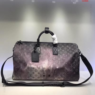 实拍星空新品旅行袋 高仿LV包包 精仿LV男包