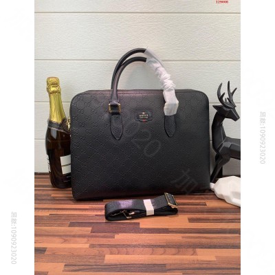 Gucci古驰海外原单男士手提斜挎包 高仿古驰包包 精仿古驰男包 原版古驰男...