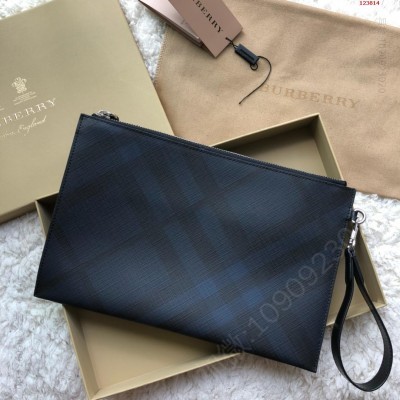 B家顶级原单 Burberry博柏利格纹拉 高仿巴宝莉包包 精仿巴宝莉男包 原版巴宝莉男包 A货巴宝莉男包 原单巴宝莉男包
