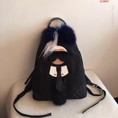 FENDI2017最新时尚走秀款双肩背包老佛 高仿芬迪包包 精仿芬迪男包 原版芬迪男包 A货芬迪男包 原单芬迪男包