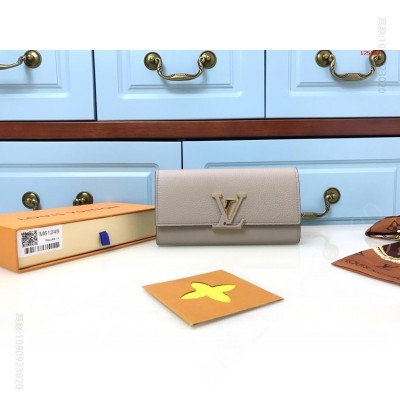 顶级原单 杏采用柔软的Taur 高仿路易威登LV手抓包 精仿LV手包 原版LV钱包 A货LV钱包 原单经典款LV钱包