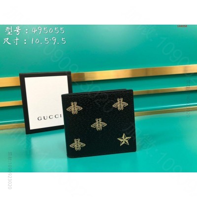 配全套专柜包装G家新款市场顶级独家控货 高仿古驰男士钱包 精仿古驰手包 原版...