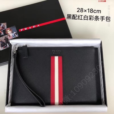 P家男士十字纹手包,高仿普拉达钱包 高仿普拉达女士钱包 精仿普拉达手抓包 原版普拉达钱夹 A货普拉达钱包 原单经典款普拉达钱包