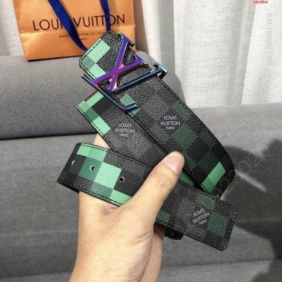 LV頂級原單品質寬度40毫米專櫃款號 高仿LV女士皮带 精仿LV皮带 原版LV皮带 A货LV皮带 原单经典款LV皮带