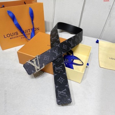 LV路易威登男士經典款頂級原單腰帶寬度 高仿LV女士皮带 精仿LV皮带 原版LV皮带 A货LV皮带 原单经典款LV皮带