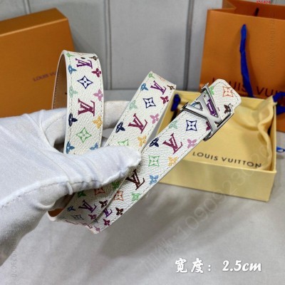 LV25MM女神腰帶編碼M9783這款 高仿LV男士腰带 精仿LV腰带 原版LV腰带 A货LV腰带 原单经典款LV腰带