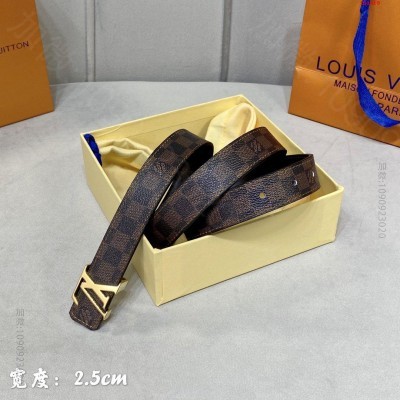 LV25MM女神腰帶編碼M9267M 高仿LV女士腰带 精仿LV腰带 原版L...