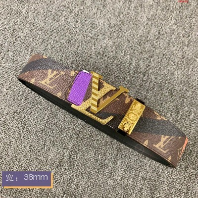 LOUISVUITTONLV专柜在售爆 高仿路易威登皮带 精仿LV腰带 原版LV腰带 A货LV腰带 原单经典款LV腰带