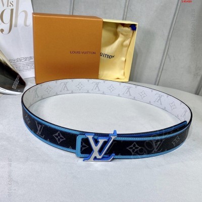 LV宽40mm最新頂級原單腰帶20 高仿路易威登皮带 精仿LV腰带 原版LV腰带 A货LV腰带 原单经典款LV腰带