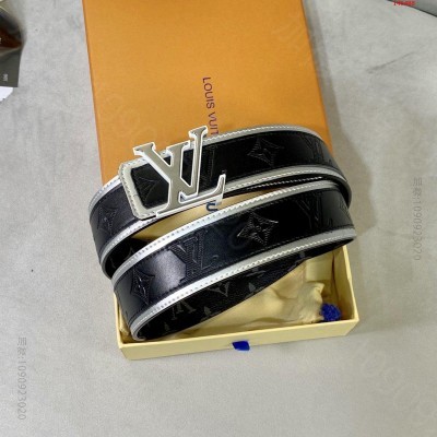 LV宽40mm最新頂級原單腰帶20 高仿路易威登皮带 精仿LV腰带 原版LV...