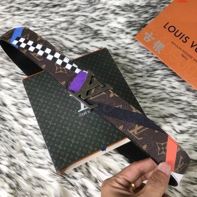 LOUISVUITTONLV专柜在售爆 高仿路易威登皮带 精仿LV腰带 原版...