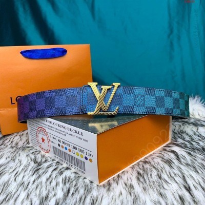 LOUISVUITTONLV专柜在售爆 高仿路易威登皮带 精仿LV腰带 原版LV腰带 A货LV腰带 原单经典款LV腰带