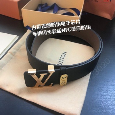 配送正版包装L家官网新款同步，最高品质原单货 高仿路易威登皮带 精仿LV皮带 原版LV皮带 A货LV皮带 原单经典款LV皮带